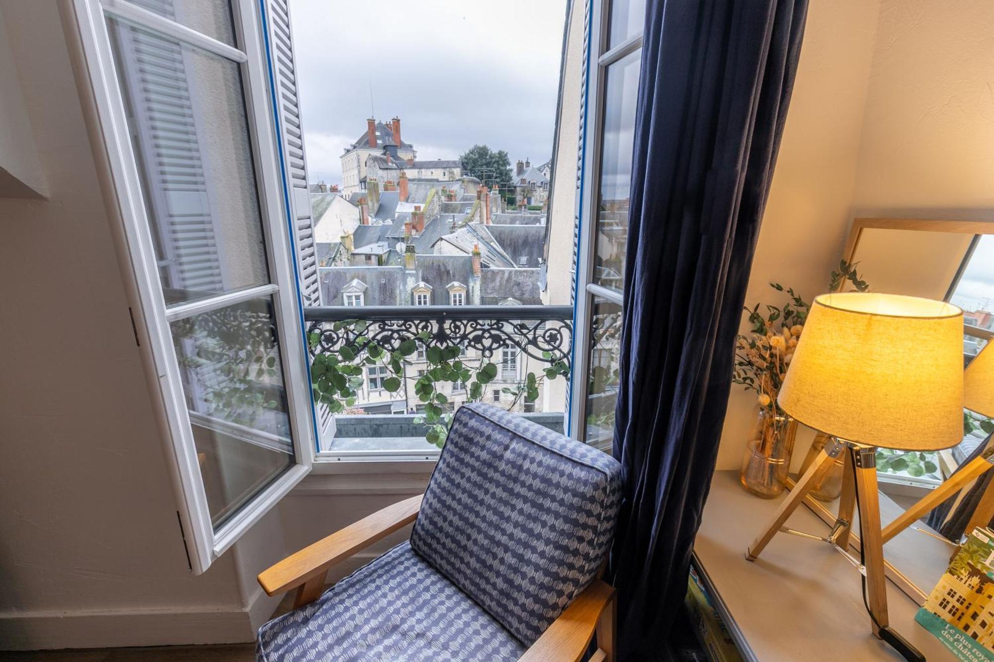 ☆ Sur Les Toits De ☆ T2 Avec Vue Chateau * Blois